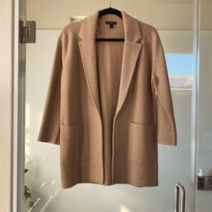 J. Crew Sophie open front sweater blazer